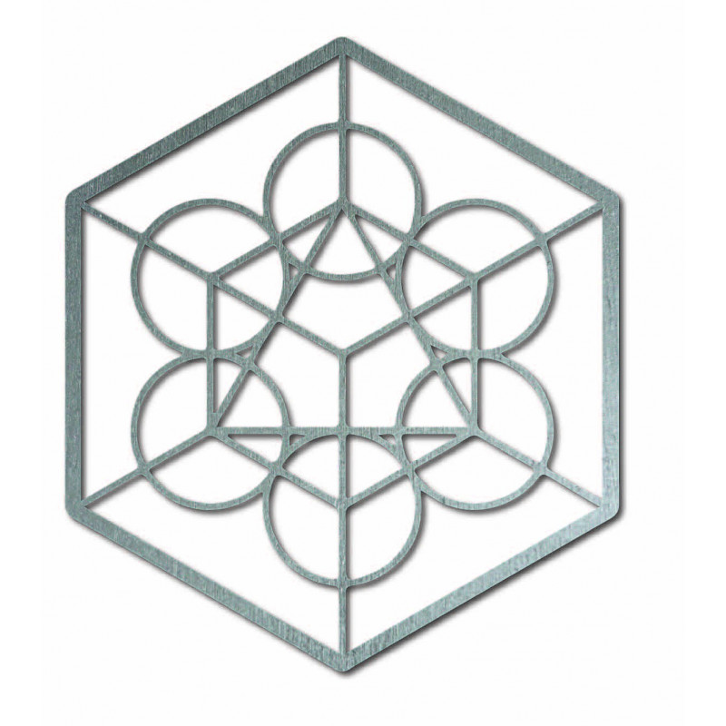 Drevený geometrický obraz na stenu žatva