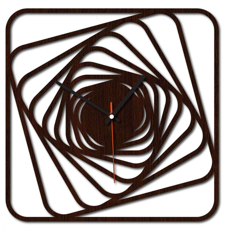 Sentop - MDF Moderné nástenné hodiny GARVI HD...