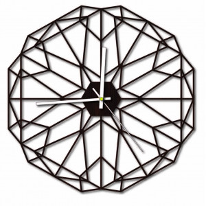 Sentop - MDF Wall clock for living room HDKF017 and black...