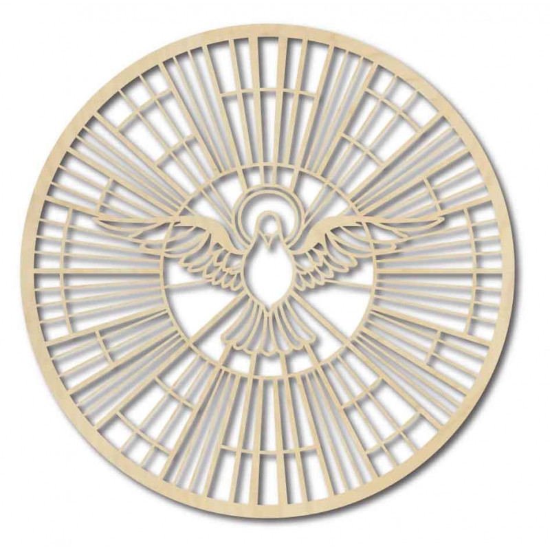 Drevený obraz Holubica – Symbol Ducha Svätého