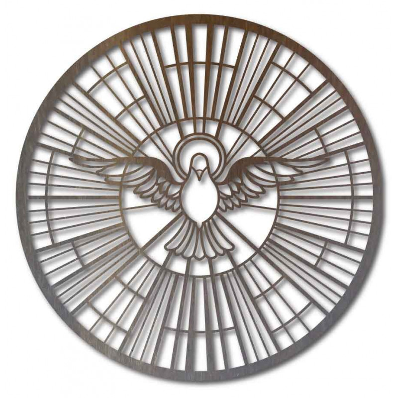 Duch Svätý – Sakrálna vitráž a symbol nebeského pokoja