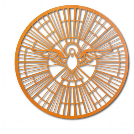 Drevený obraz Holubica – Symbol Ducha Svätého