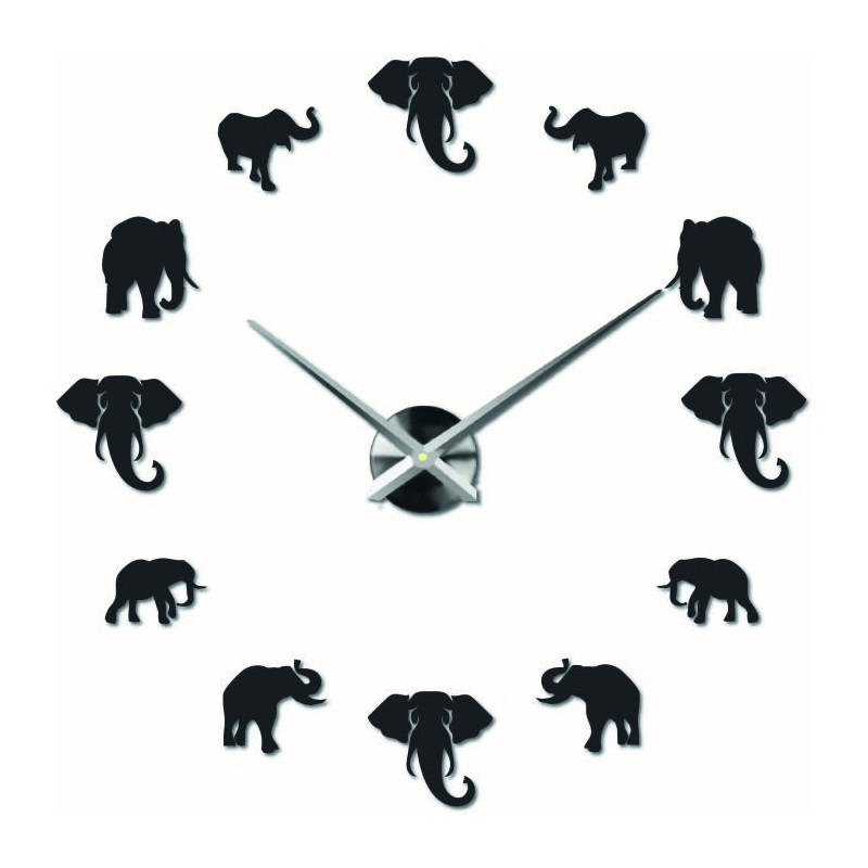 Sentop - Moderné nalepovacie nástenné hodiny na...