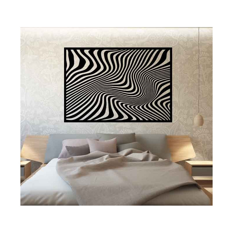 Sentop - Dekoračný obraz na stenu zebra aj čierny PR0328