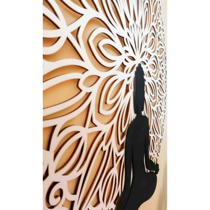 Sentop - Mandala 3D obraz na stenu Buddha...