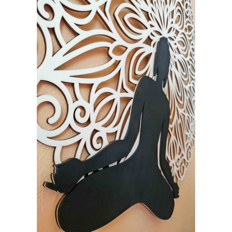 Sentop - Mandala 3D obraz na stenu Buddha...