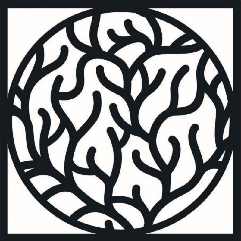 Moderný obraz na stenu konáre v ráme - STEITI