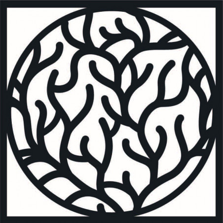 Moderný obraz na stenu konáre v ráme - STEITI