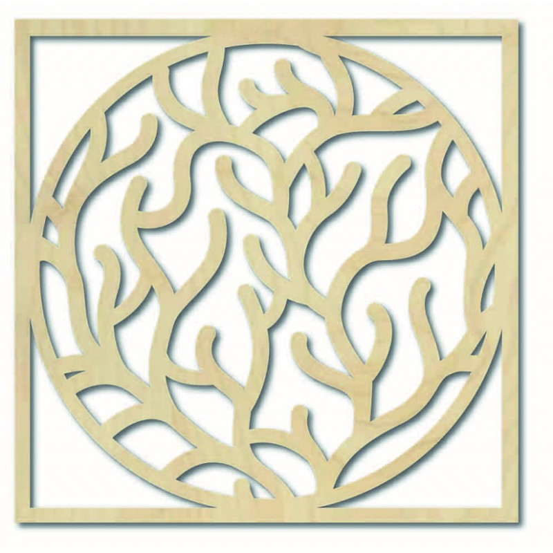 Moderný obraz na stenu konáre v ráme - STEITI