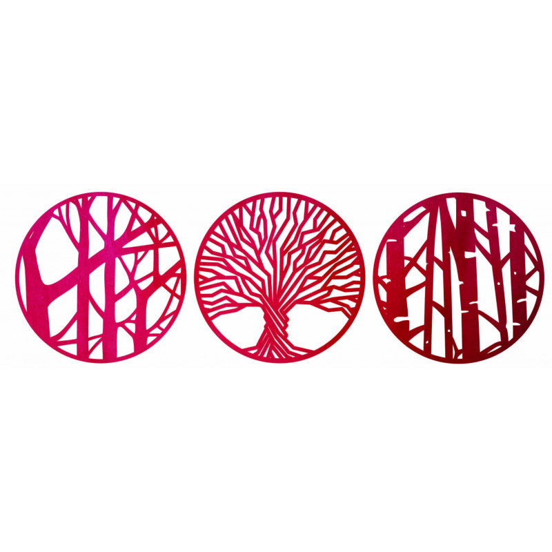 Troj dielny obraz na stenu - YOSED