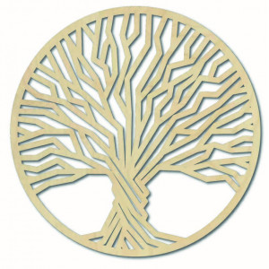 Stylesa - Drevený obraz na stenu STROM 2