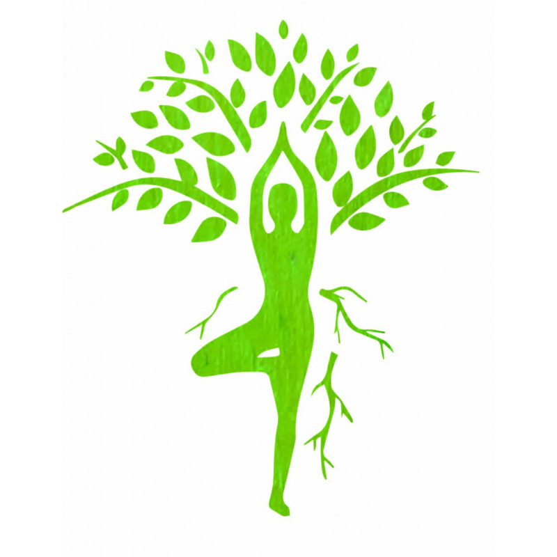 Obraz na stenu jógin a strom - HARMÓNIA