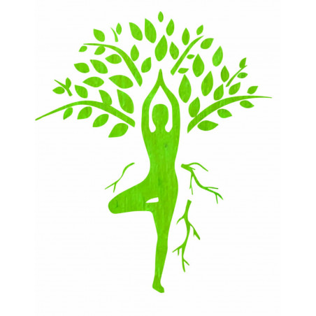 Obraz na stenu jógin a strom - HARMÓNIA