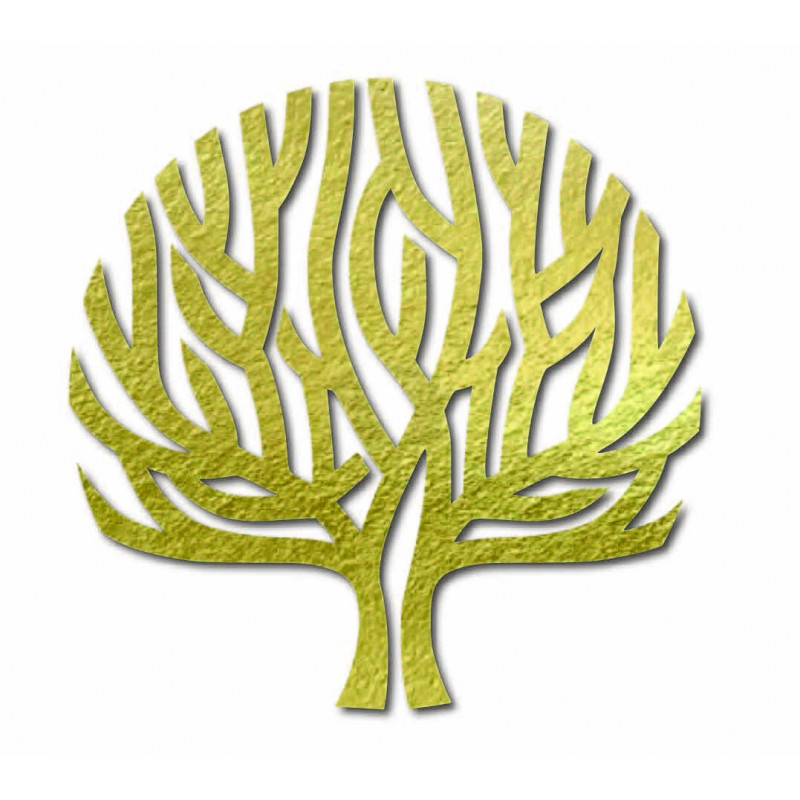 Moderný drevený obraz na stenu strom vietor v...