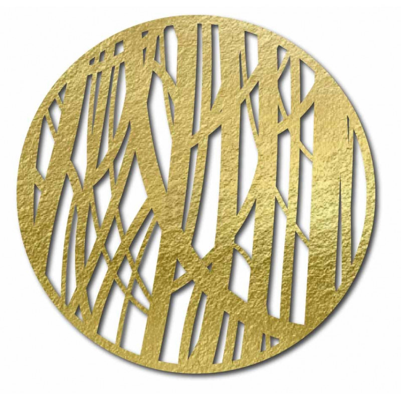 Drevené nástenné dekorácie s motívmi stromov -...