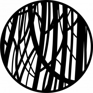 Drevené nástenné dekorácie s motívmi stromov - HOGGFOG 2