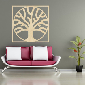 Sentop - Modern painting on the wall plywood - wooden...
