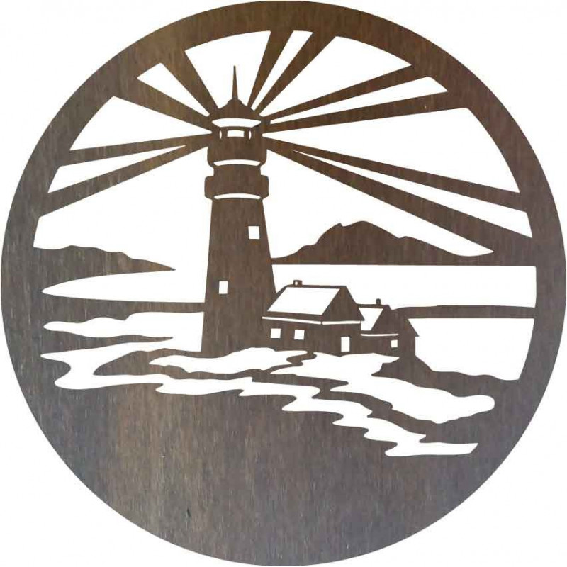 Sentop - Maják moderný obraz na stenu  -...