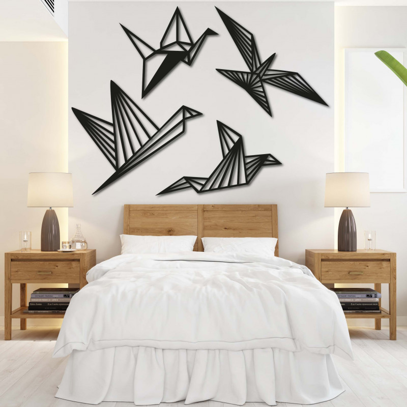 Moderný obraz na stenu - slobodné vtáky 4 ks - LIBERDADE | SENTOP