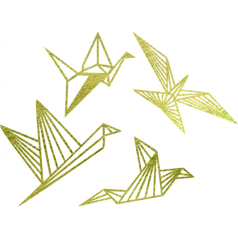 Moderný obraz na stenu - slobodné vtáky 4 ks -...