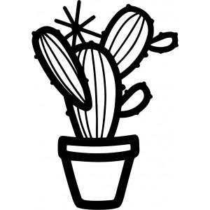 Štýlový obraz na stenu - KAKTUS CARIS | SENTOP 2