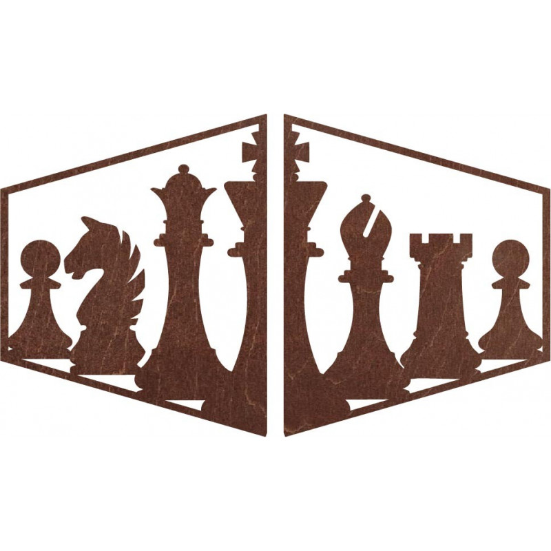 Elegantný obraz na stenu šachové figúrky -...