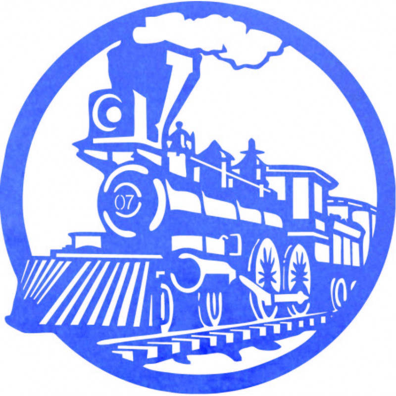 Obraz parného vlaku, historický vlak - ETVAL