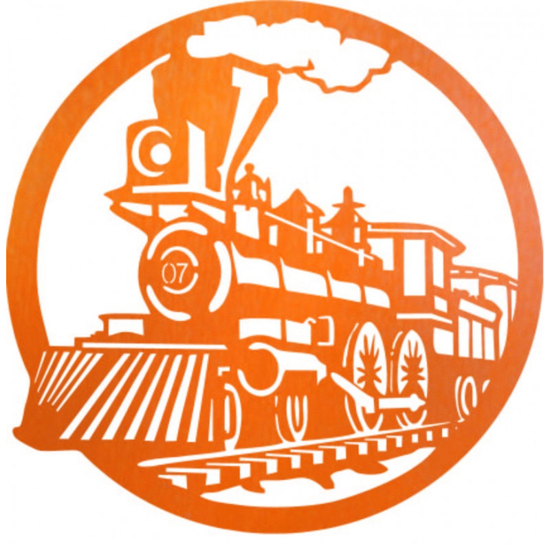 Obraz parného vlaku, historický vlak - ETVAL