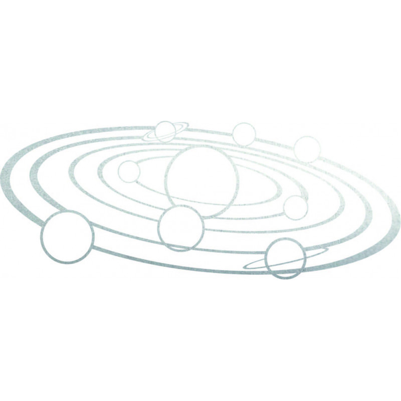 Moderný obraz na stenu slnečná sústava - SOLAR