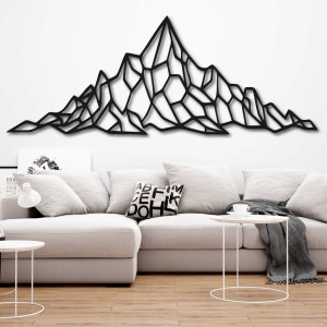 Polygonálna dekrácia na stenu skalnatý vrch 2