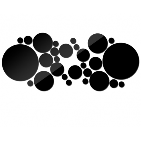 Dekoračné zrkadlá. Zrkadlové samolepky na stenu, ako obraz alebo dekorácia, 3D acryl nálepka