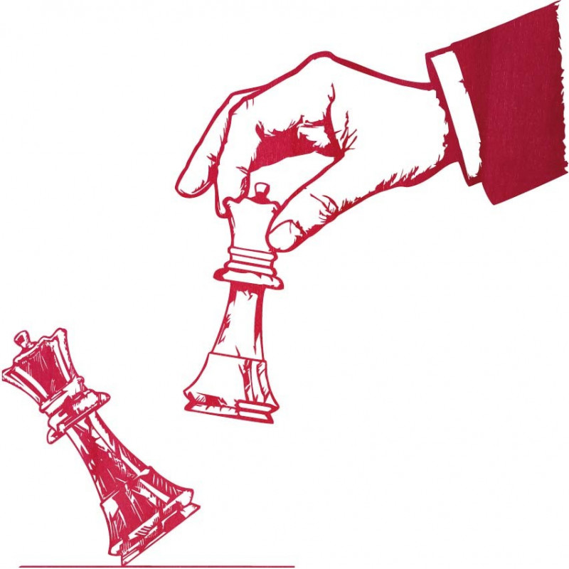 Elegantný dvojdielny obraz šachový dizajn -...