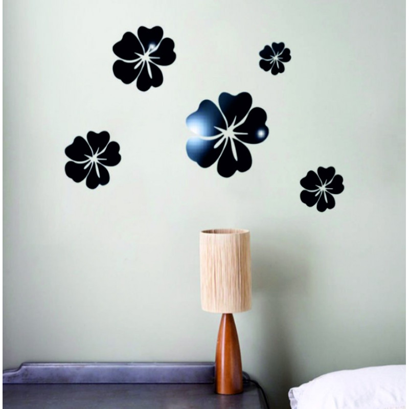 Dekoračné zrkadlá. Zrkadlové samolepky na stenu, ako obraz alebo dekorácia, 3D acryl nálepka