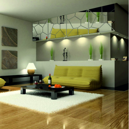 Dekoračné zrkadlá. Zrkadlové samolepky na stenu, ako obraz alebo dekorácia, 3D acryl nálepka