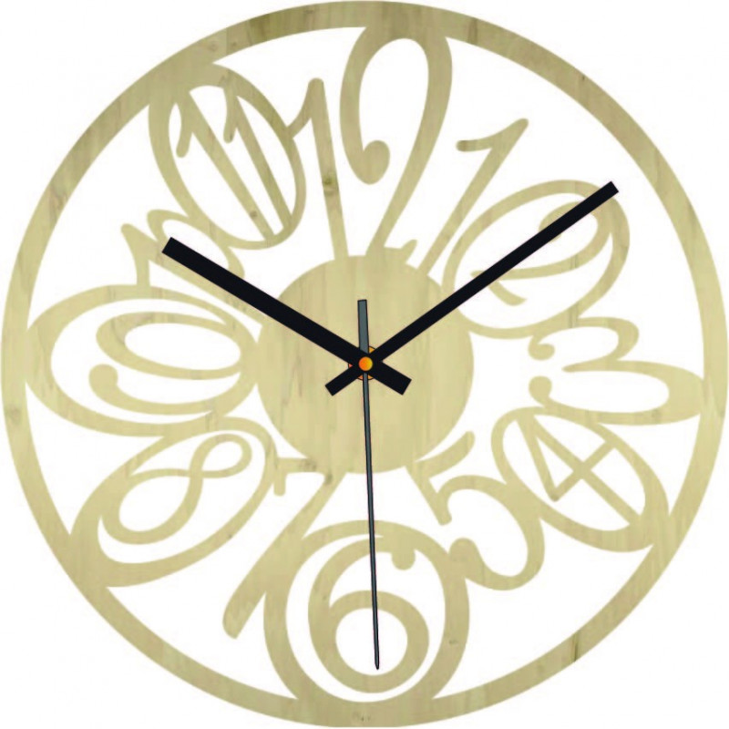 Unikátne hodiny čísla pre extravagantný...