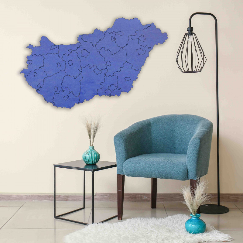 Drevená nástenná mapa Maďarsko - 40 dielikov |...