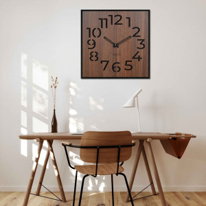 Wooden wall clock - Sentop | HDFK024 | wenge nut