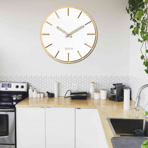 Nástenné hodiny z dreva - Sentop | HDFK026 | javor 2