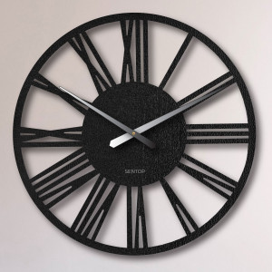 Large Wall Wooden Clock...