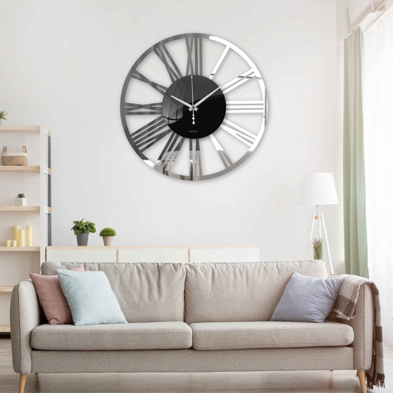 Moderné nástenné hodiny z plexiskla – tiché a dizajnové | SENTOP