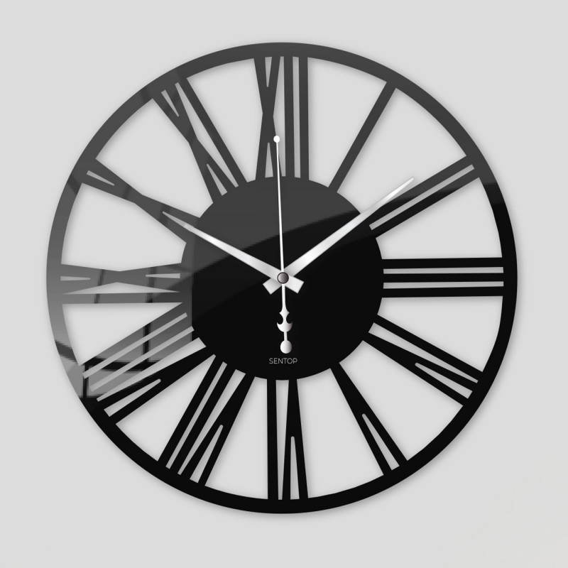 Nástenné hodiny z plexiskla - Sentop