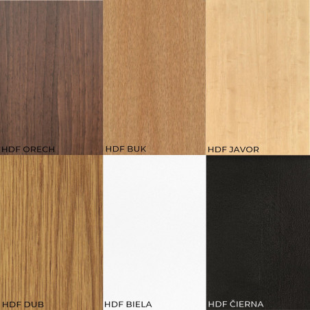 Moderné drevené nástenné hodiny rímske - 30 až 50 cm - ROMA