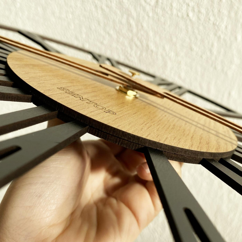 Nástenné hodiny rímske číslice dubové - ORFERIG