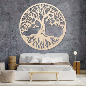 Sentop Drevená dekorácia na stenu strom života POHODA