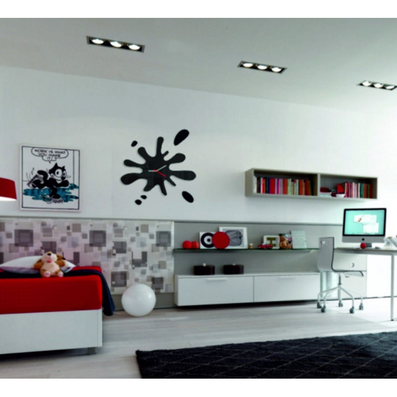 Rozmer hodín na stenu X-momo. Desingové nástenné hodiny z PMMA