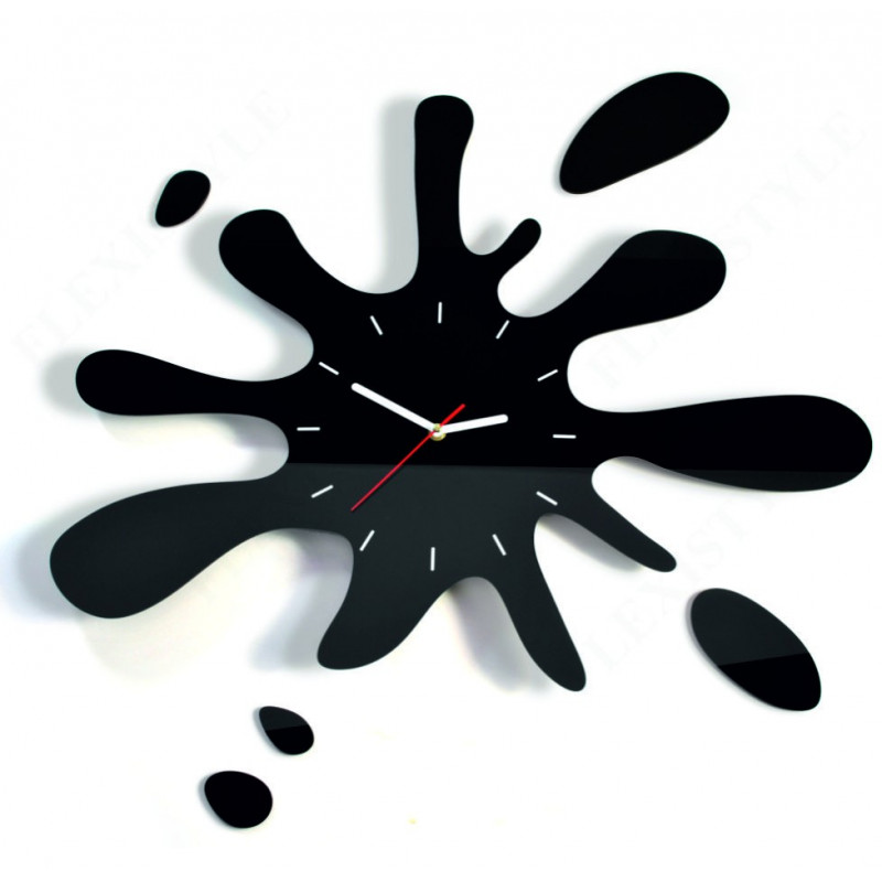 Rozmer hodín na stenu X-momo. Desingové nástenné hodiny z PMMA