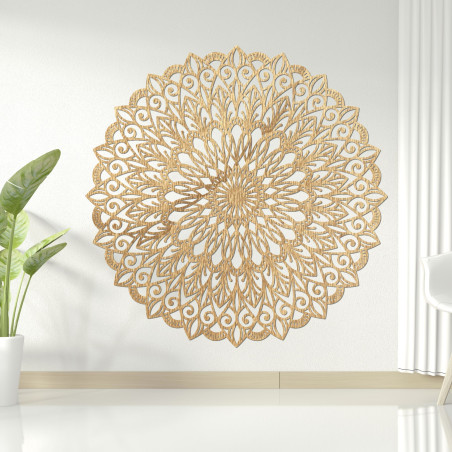 Drevená mandala na stenu – Elegantná Dekorácia pre Váš Domov | PROKA