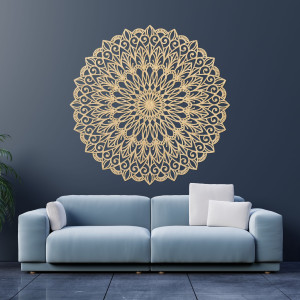 Drevená mandala na stenu – Elegantná Dekorácia pre Váš... 2