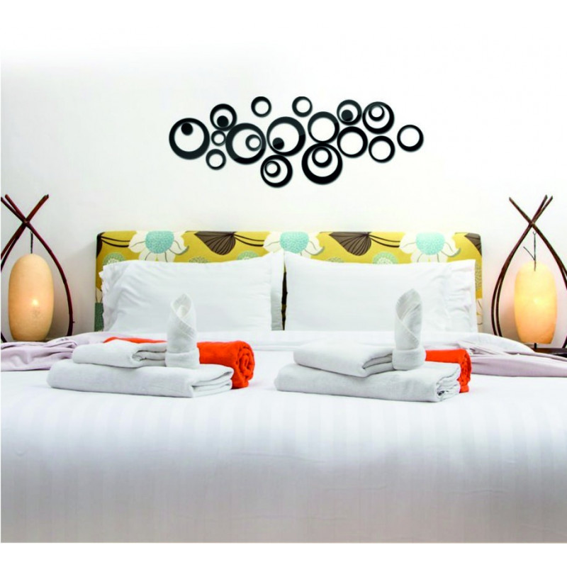 Dekoračné zrkadlá. Zrkadlové samolepky na stenu, ako obraz alebo dekorácia, 3D acryl nálepka