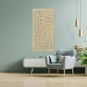 Abstraktný obraz kvetov na stenu - PINIIA 2